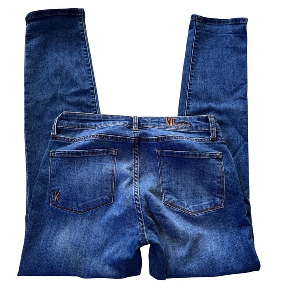 Kut From The Cloth Blue Jeans Stretch Women Size 4 EUC - Picture 4 of 8
